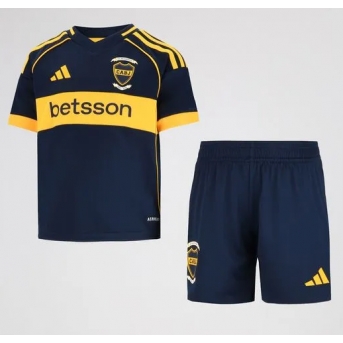 Billige Fotballdrakt Boca Juniors Replika Hjemmedraktsett Barn 2025-26 Kortermet (med bukser)